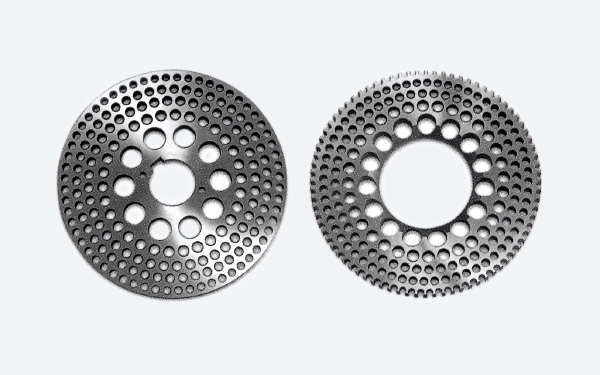 Officine Airaghi Stainless Steel Drilled Discs for the paper industry