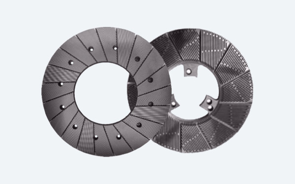 Officine Airaghi Stainless Steel Refiner Discs for the paper industry